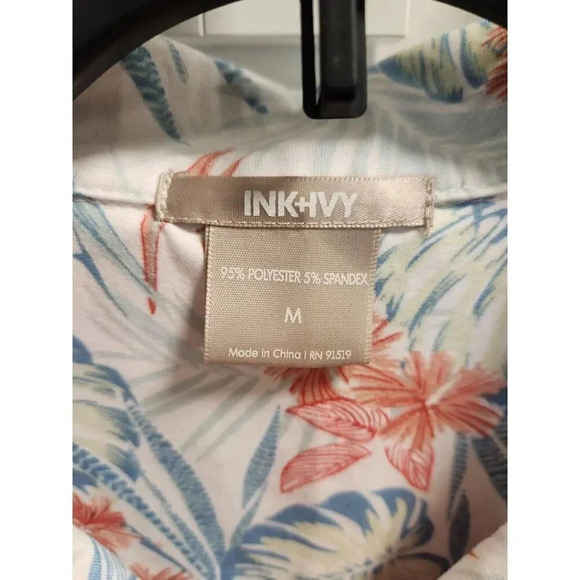 Ink+Ivy Women’s Tropical Garden Palm Pajama Set - Picture 2 of 10